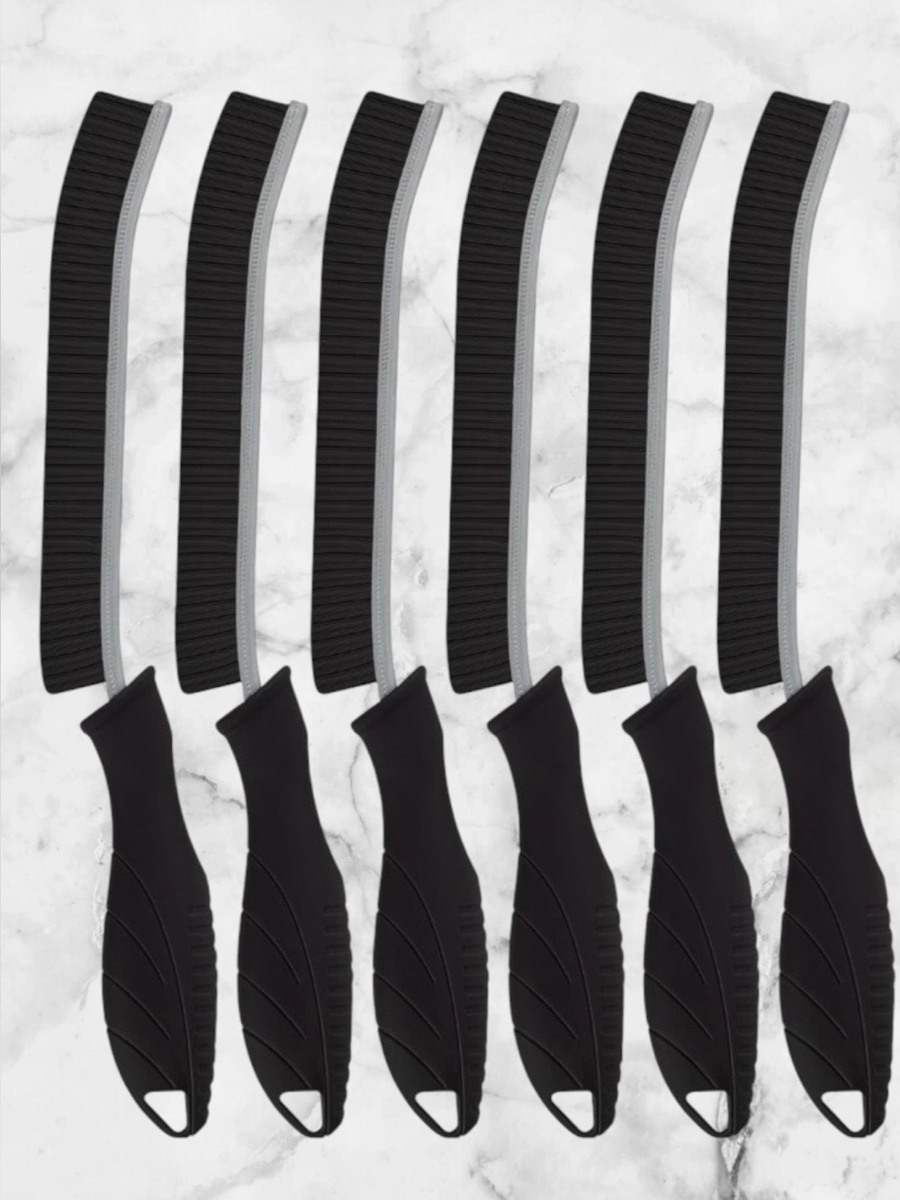 $10 Add-on | Crevice Cleaning Brush - Black (6 Pack)